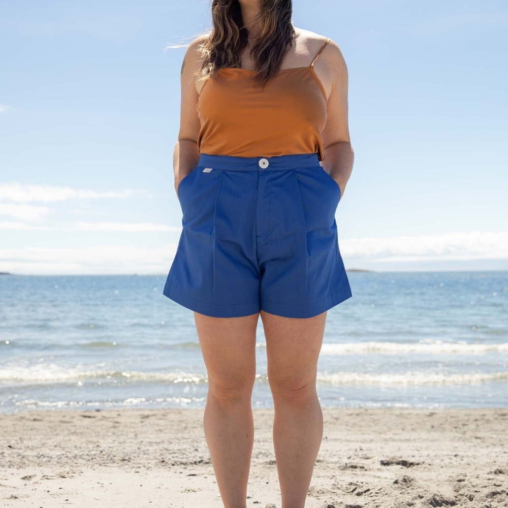 Seek Shelter Safari Shorts in Blueberry